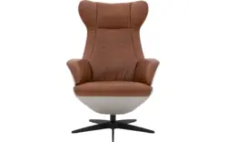 Goossens excellent relaxstoel avec grijs stof - 8201662-2
