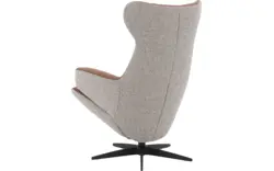 Goossens excellent relaxstoel avec grijs stof - 8201662-2