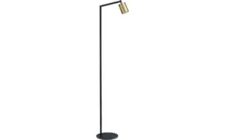 Goossens vloerlamp tarik zwart metaal - 8201831-01