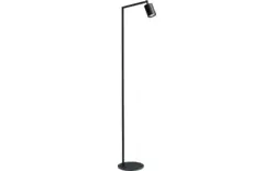 Goossens vloerlamp tarik zwart metaal - 8201832-01