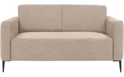 Goossens zitbank key west beige micro leer - 8201995-403-01