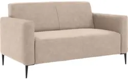 Goossens zitbank key west beige micro leer - 8201995-403-01