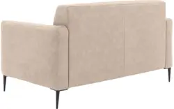 Goossens zitbank key west beige micro leer - 8201995-403-01