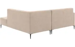 Goossens hoekbank key west beige micro leer - 8201997-403-01