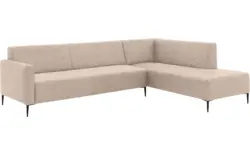 Goossens hoekbank key west beige micro leer - 8201998-403-01