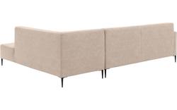 Goossens hoekbank key west beige micro leer - 8201998-403-01