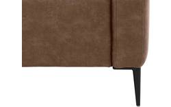 Goossens loungebank key west bruin micro leer - 8201999-394-gespiegeld-01
