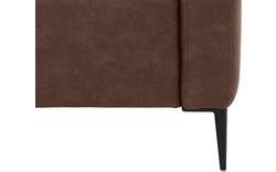 Goossens loungebank key west bruin micro leer - 8201999-396-gespiegeld-01