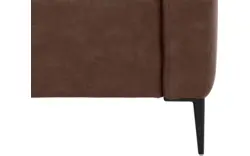 Goossens loungebank key west bruin micro leer - 8201999-396-gespiegeld-01