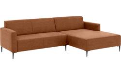 Goossens loungebank key west bruin micro leer - 8201999-399-02