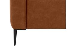Goossens loungebank key west bruin micro leer - 8201999-399-01