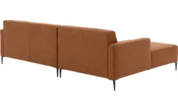 Goossens loungebank key west bruin micro leer - 8201999-399-gespiegeld-01
