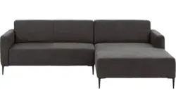 Goossens loungebank key west grijs micro leer - 8201999-400-01