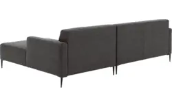 Goossens loungebank key west grijs micro leer - 8201999-400-01