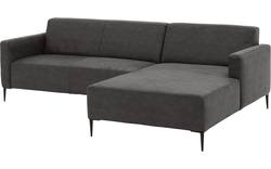 Goossens loungebank key west grijs micro leer - 8201999-400-01