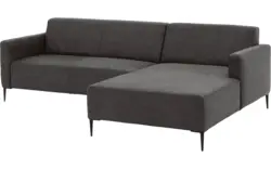 Goossens loungebank key west grijs micro leer - 8201999-400-01