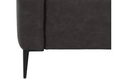 Goossens loungebank key west grijs micro leer - 8201999-400-01