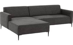 Goossens loungebank key west grijs micro leer - 8201999-400-gespiegeld-01