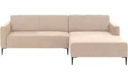 Goossens loungebank key west beige micro leer - 8201999-403-01