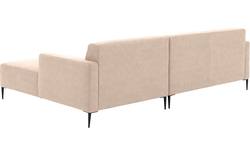 Goossens loungebank key west beige micro leer - 8201999-403-01