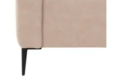 Goossens loungebank key west beige micro leer - 8201999-403-01