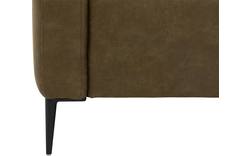 Goossens loungebank key west groen micro leer - 8202000-01