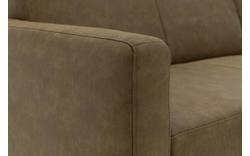 Goossens loungebank key west groen micro leer - 8202000-01