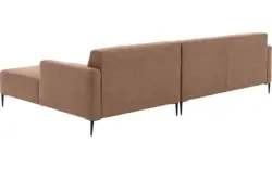 Goossens loungebank key west bruin micro leer - 8202000-395-01