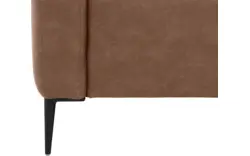 Goossens loungebank key west bruin micro leer - 8202000-395-01