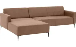 Goossens loungebank key west bruin micro leer - 8202000-395-gespiegeld-01