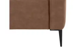 Goossens loungebank key west bruin micro leer - 8202000-395-gespiegeld-01