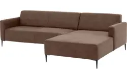 Goossens loungebank key west bruin micro leer - 8202000-396-01