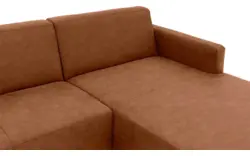 Goossens loungebank key west bruin micro leer - 8202000-399-01
