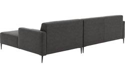 Goossens loungebank key west grijs micro leer - 8202000-400-01