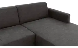 Goossens loungebank key west grijs micro leer - 8202000-400-01