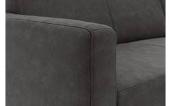 Goossens loungebank key west grijs micro leer - 8202000-400-01