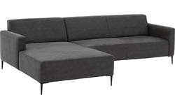 Goossens loungebank key west grijs micro leer - 8202000-400-gespiegeld-01