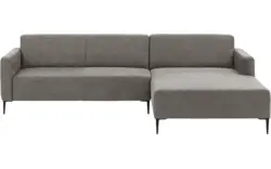 Goossens loungebank key west grijs micro leer - 8202000-402-01