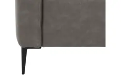 Goossens loungebank key west grijs micro leer - 8202000-402-01