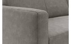 Goossens loungebank key west grijs micro leer - 8202000-402-01