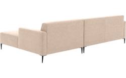 Goossens loungebank key west beige micro leer - 8202000-403-01