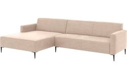 Goossens loungebank key west beige micro leer - 8202000-403-gespiegeld-02