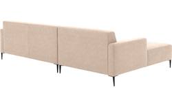 Goossens loungebank key west beige micro leer - 8202000-403-gespiegeld-01