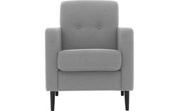 Goossens fauteuil hipp grijs stof - 8202002-361-01