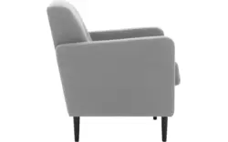 Goossens fauteuil hipp grijs stof - 8202002-361-02