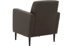 Goossens fauteuil hipp bruin stof - 8202002-370-02