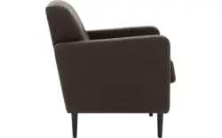Goossens fauteuil hipp bruin stof - 8202002-370-02