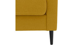 Goossens fauteuil hipp geel stof - 8202002-372-02