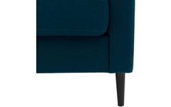 Goossens fauteuil hipp blauw stof - 8202002-56-02
