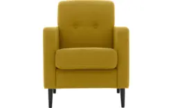 Goossens fauteuil hipp groen stof - 8202002-57-02